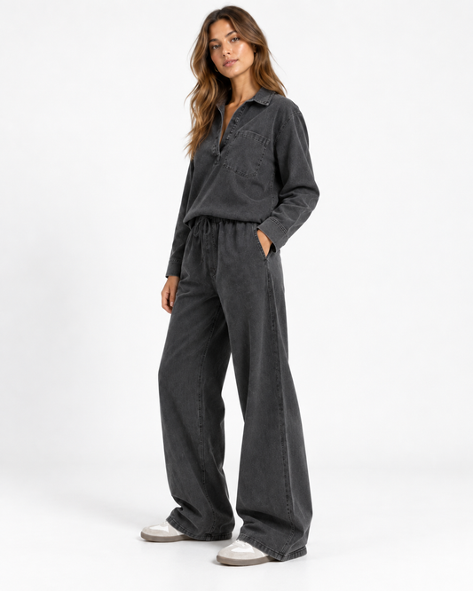 Indigo denim set
