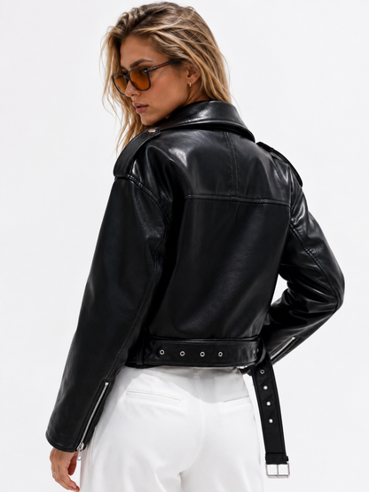 Vivienne Faux Leather Jacket