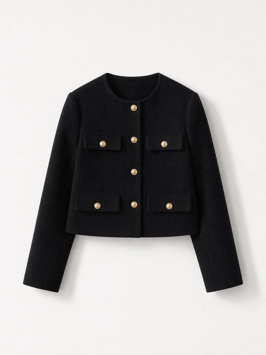 Metropolitan Crop Coat