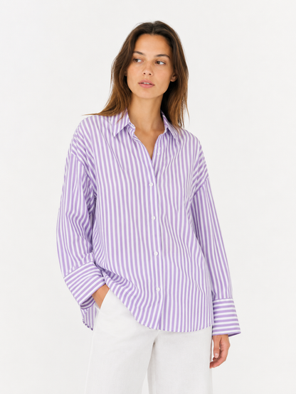 Solana Palms Poplin Shirt