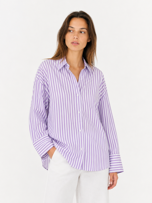 Solana Palms Poplin Shirt